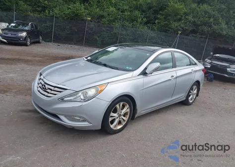 2012 Hyundai Sonata Limited z USA, uszkodzony, nr VIN 5NPEC4AC7CH395590